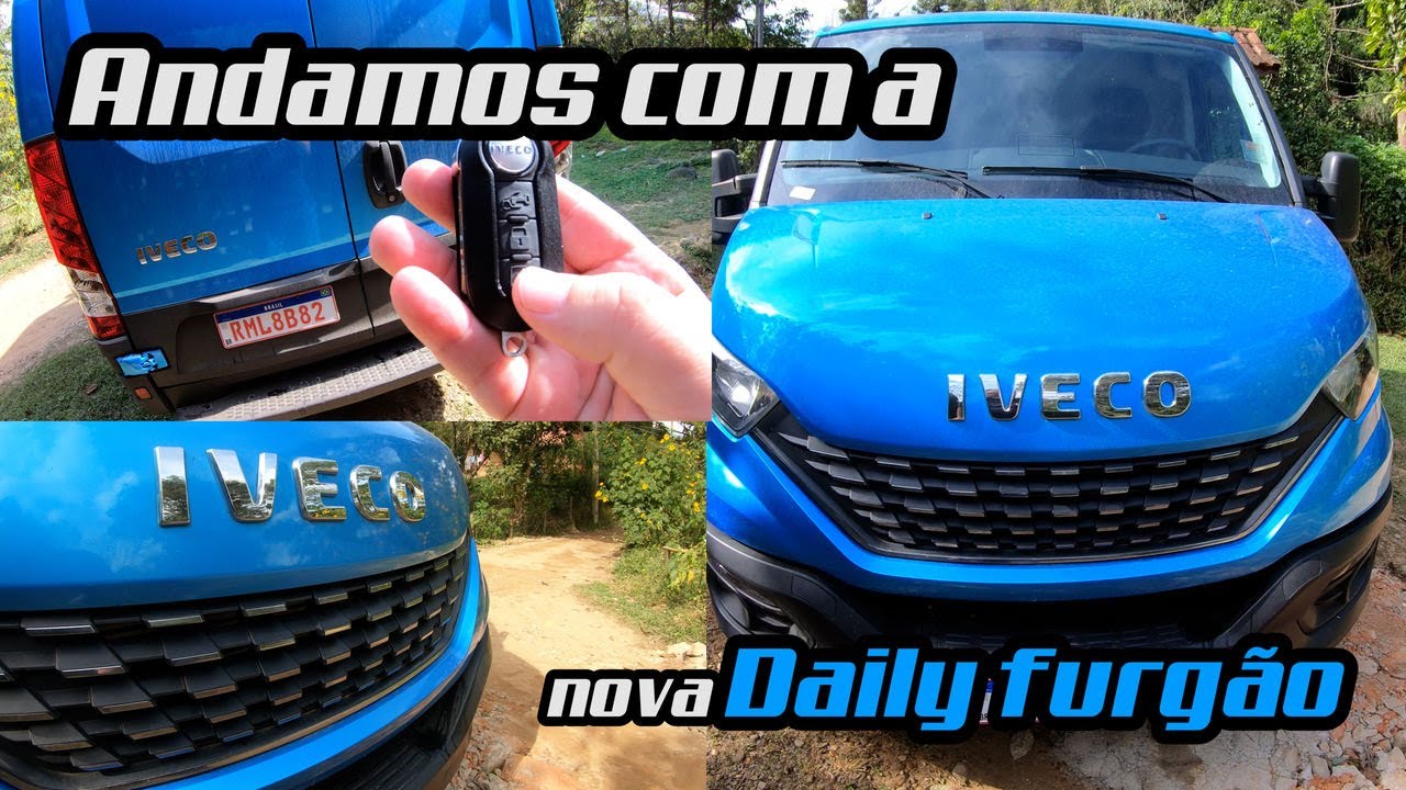 ANDAMOS COM A NOVA IVECO DAILY FURGÃO CNH B
