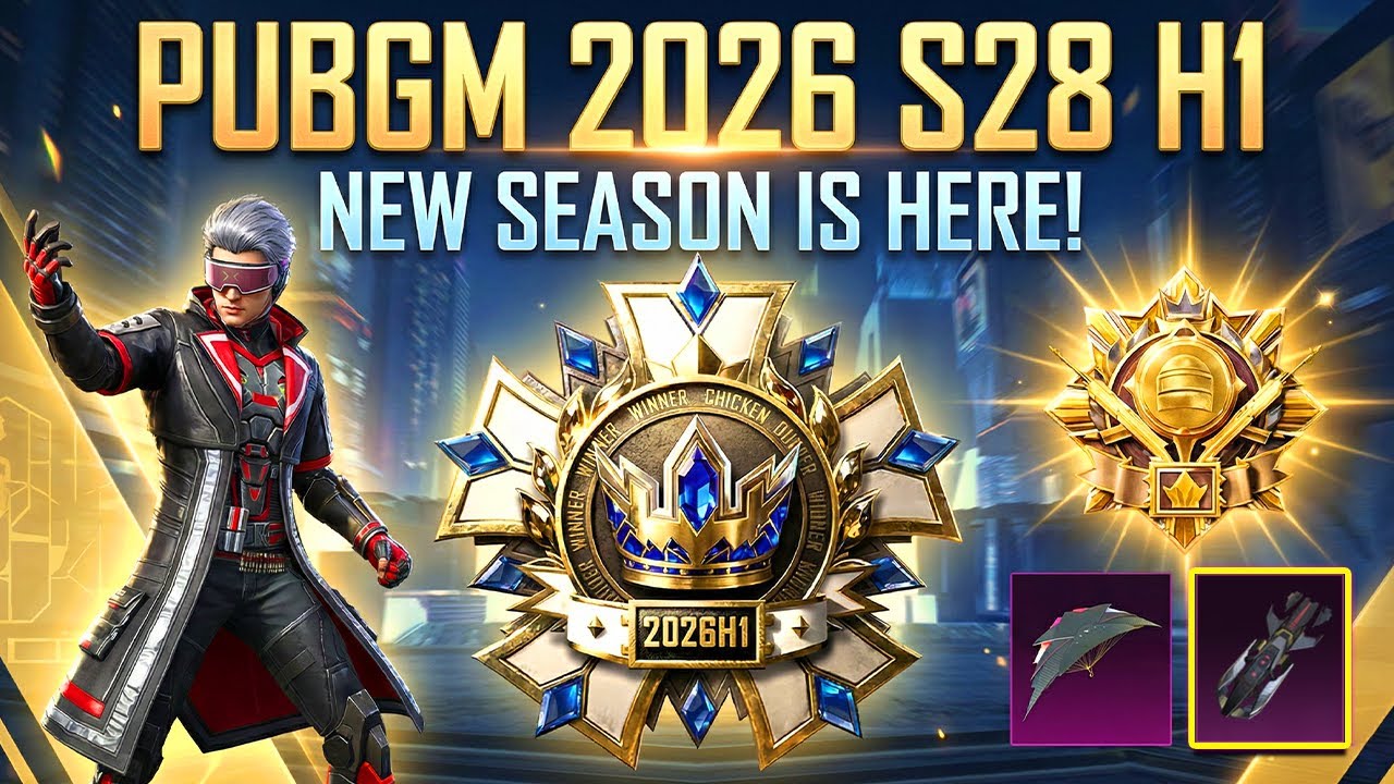 😍 PUBGM NEW SEASON 28 IS HERE || NEW PROMOTION CONCEPT || NEW REWARDS.