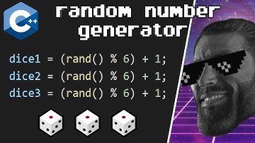 C++ create a random number generator 🎲
