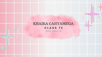 Procedure Text || How To Make "Green Italian Yakult Soda" || By : Khaira Cahyamega_7E