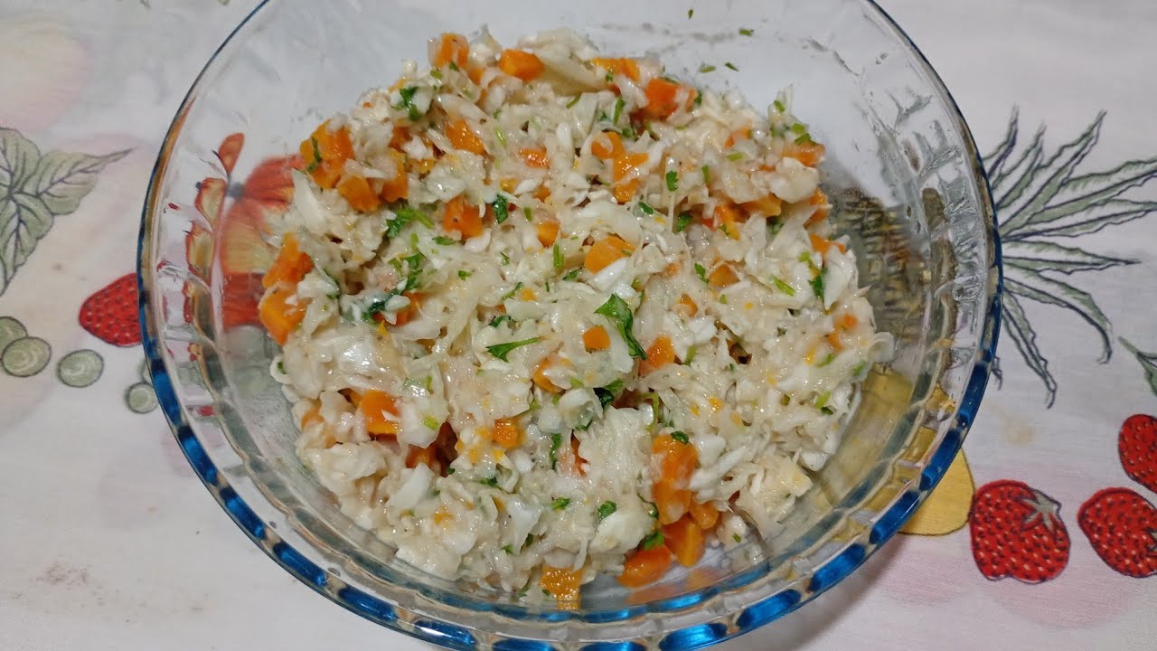 * SALADA DE REPOLHO DELICIOSA!!! LINA COZINHANDO AQUI.