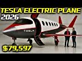 IT HAPPENED! Tesla Super Electric Plane 2026 Flies 1,500 Miles &amp; Destroys Boeing