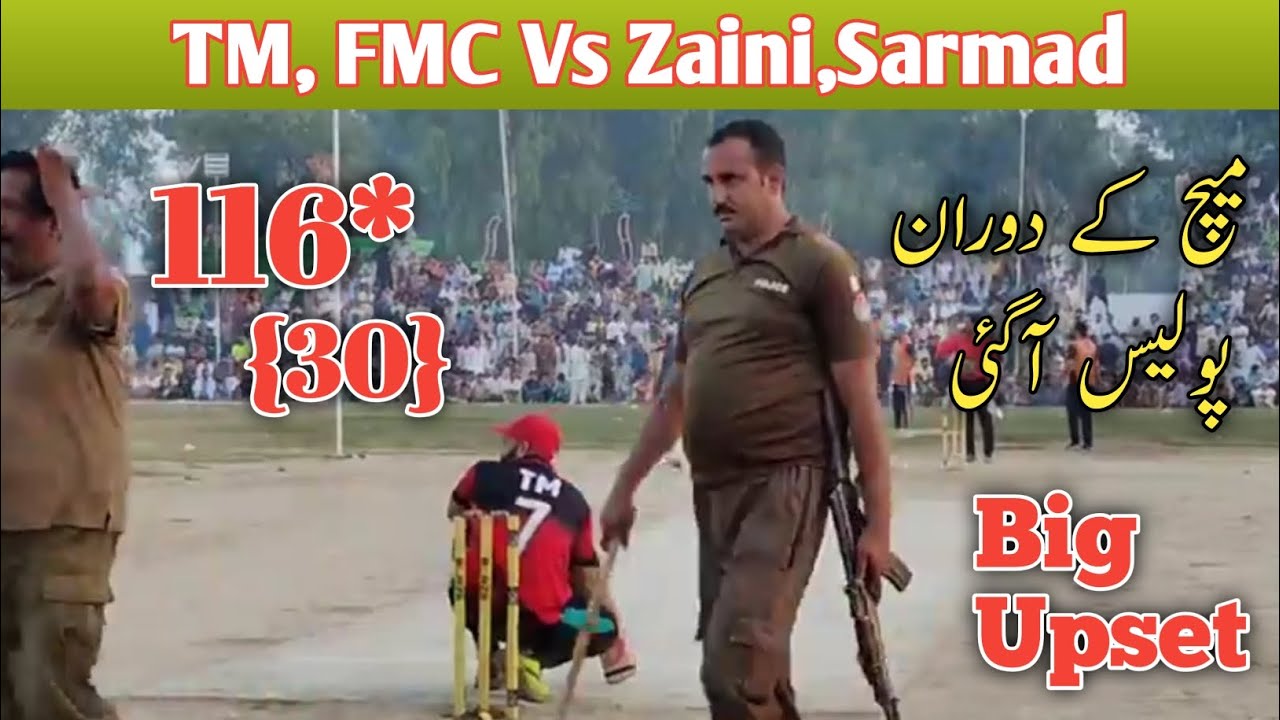 Big Upset in Tape ball cricket | Taimoor Mirza TM, Fahad Mian Channu ...