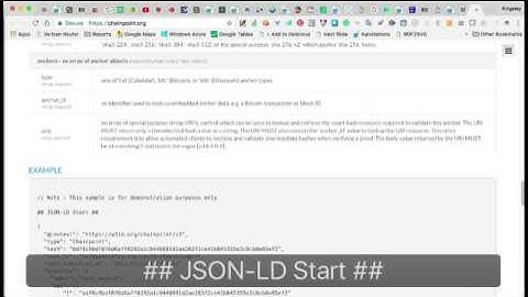 Using Nanotation to aid understanding of JSON-LD Example re. Coinchain