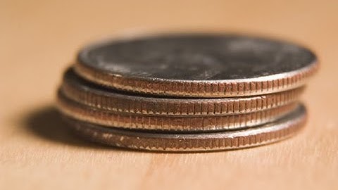 Why do quarters have ridges?
