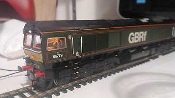 Bachmann Class 66 with TTS Cold start and run through of majority of sounds
