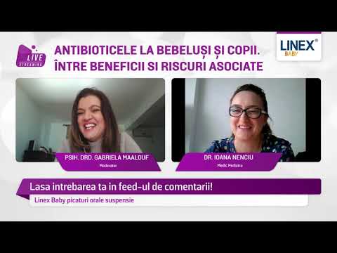 Antibioticele la bebelusi si copii. Beneficii si riscuri asociate.