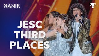 All Junior Eurovision THIRD PLACES 🥉 (2003-2021) | #NANIK