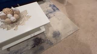 LUXE WEAVERS Kimberly Collection 7681 Ivory 5x7 Modern Abstract Area Rug
