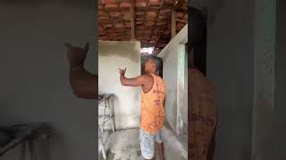 adiantamos o reboco da sala e do quarto