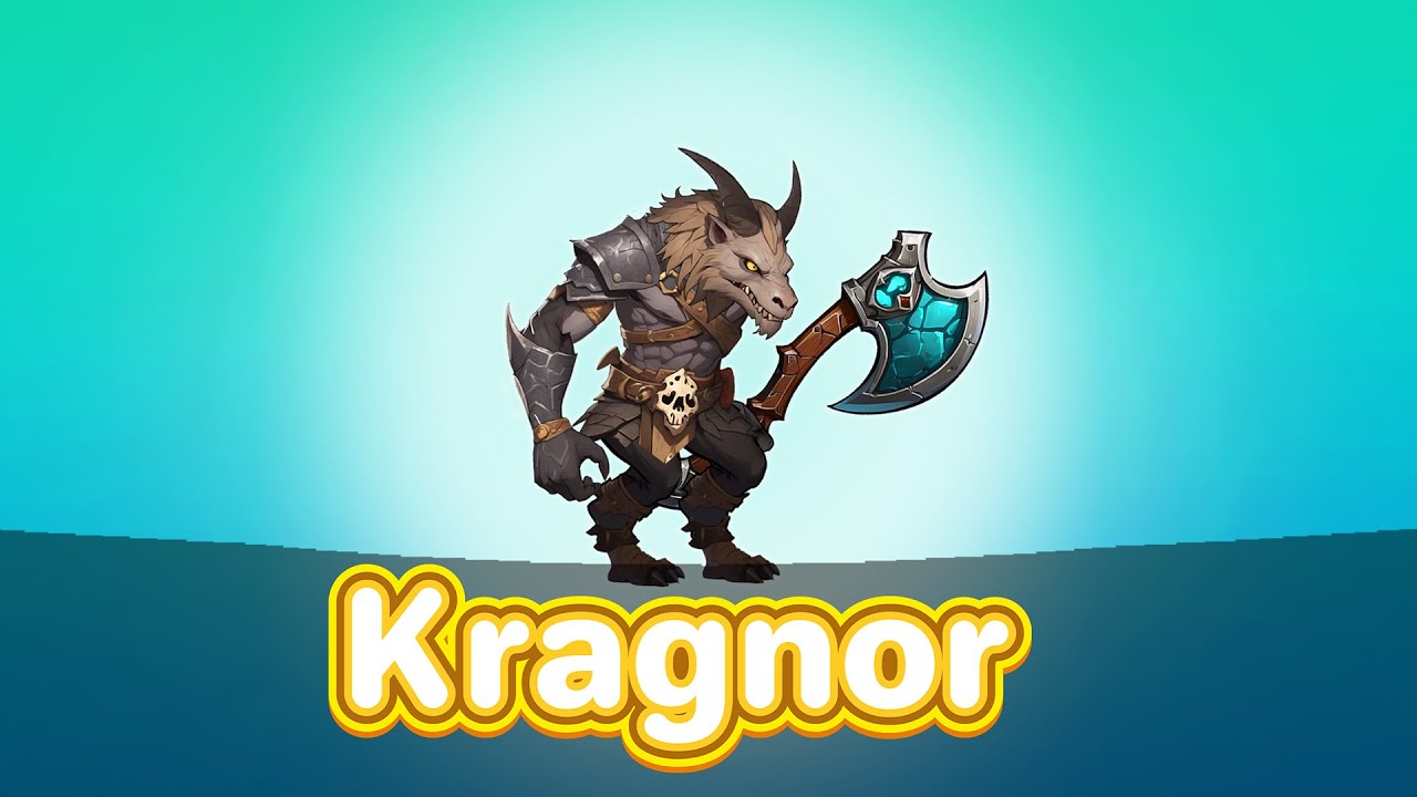 Kragnor || 2D Animated Character || 