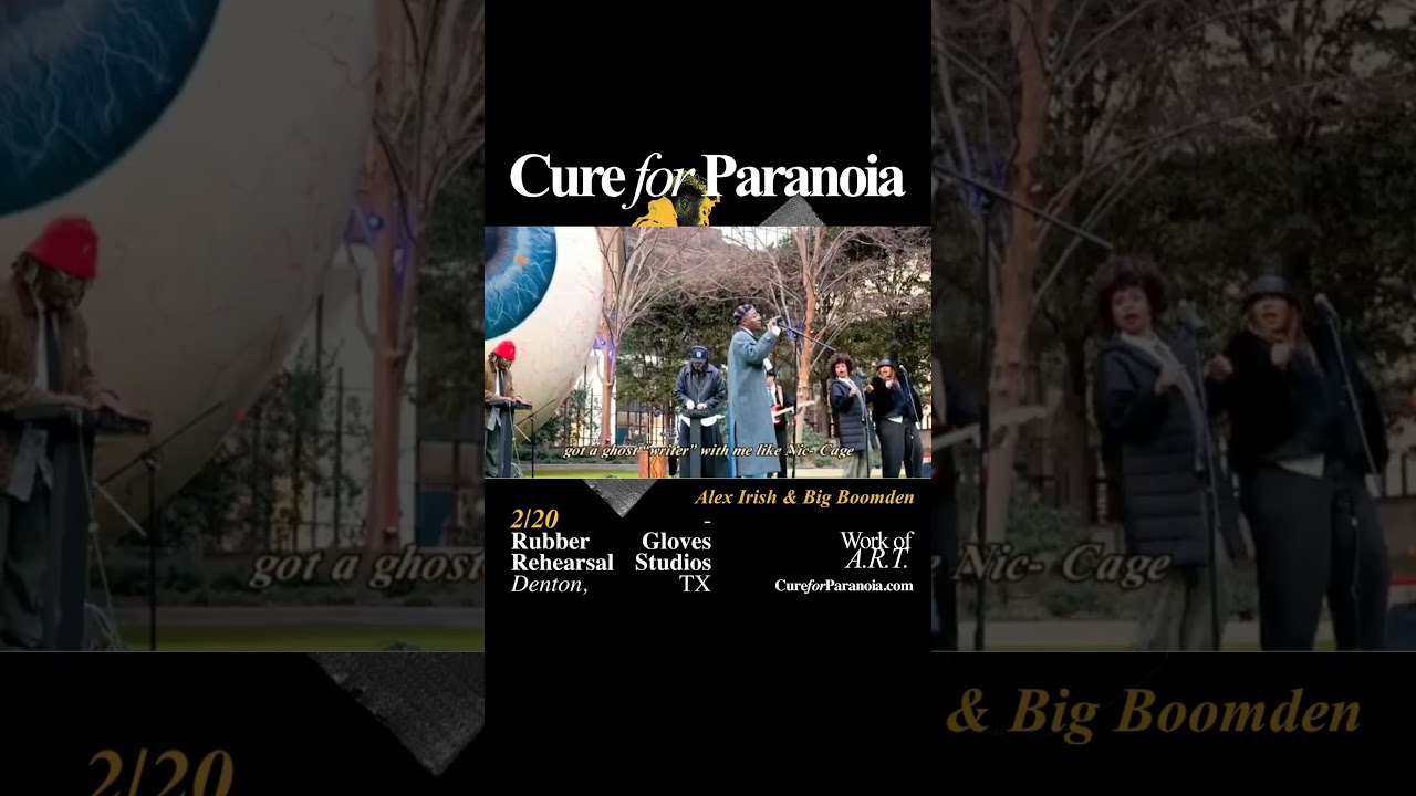 Playing Denton, TX 2/20 at Rubber Gloves with Alex Irish & Big Boomden