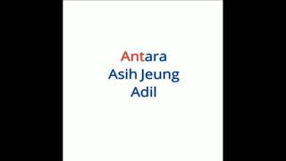 Carita Wayang Antara Asih Jeung Adil