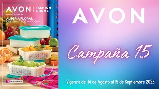 AVON Fashion & Home Campaña 15 2023 AVON Fashion & Home Campaña 15 2023