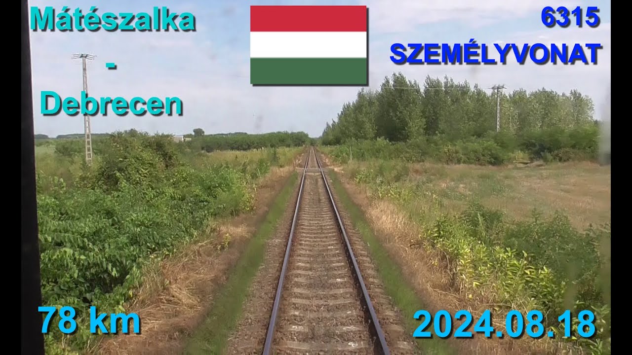 Route Mátészalka-Hodász-Nyírbátor-Nyíradony-Hajdúsámson-Debrecen, 6315 SZEMÉLY (Mátészalka-Debrecen)