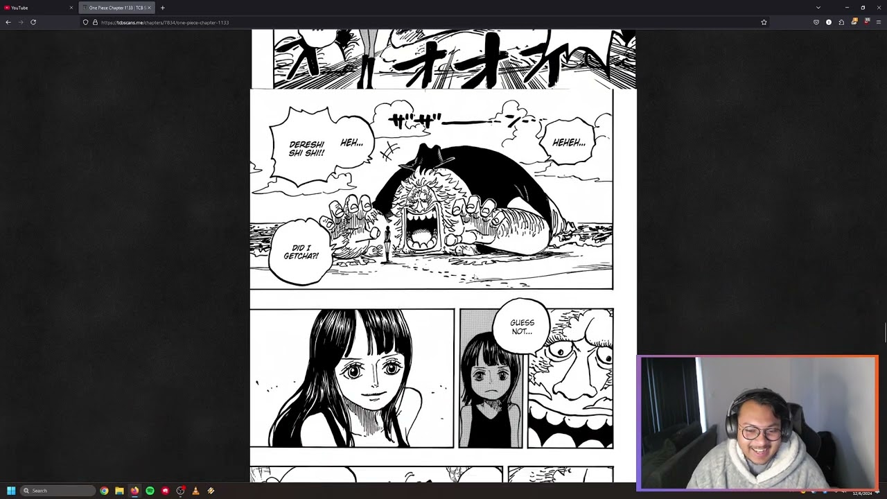 One Piece Manga Chapter 1133 || Live Reaction