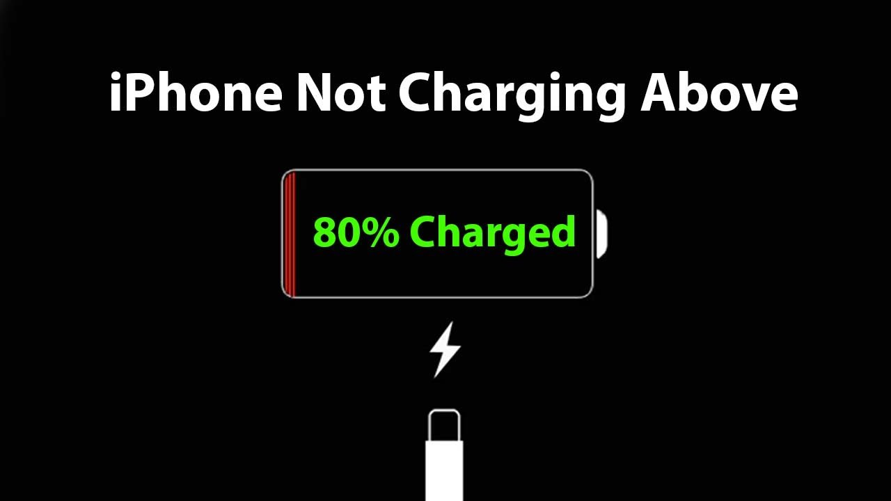 iPhone is not Charging Above 80 Percent - Fixed🔥🔥 - YouTube