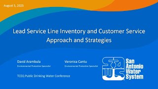 05 Lead Service Line Inventory and Customer Service Approach and Strategies
