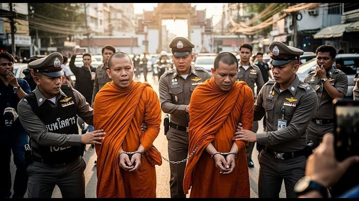 "ช็อกทั้งประเทศ! ทำไมพระ 2 รูปถึงถูกจับกลางถนน? เบื้องหลังคือสิ่งที่ไม่มีใครกล้าพูด!"