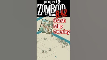 Stash Map Overlay in B42 #projectzomboid #build42