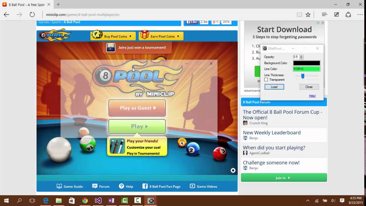 8 Ball Pool Aim Hack [NEW] - 