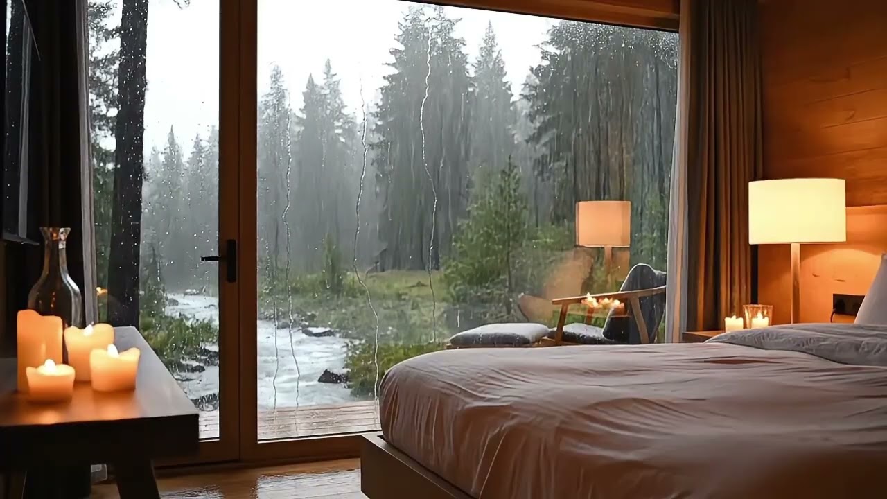 Relaxing Rain Piano Music for Stress Relief & Emotional Harmony