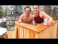 Off Grid Wood Fired Hot Tub...It Was a FAILURE!