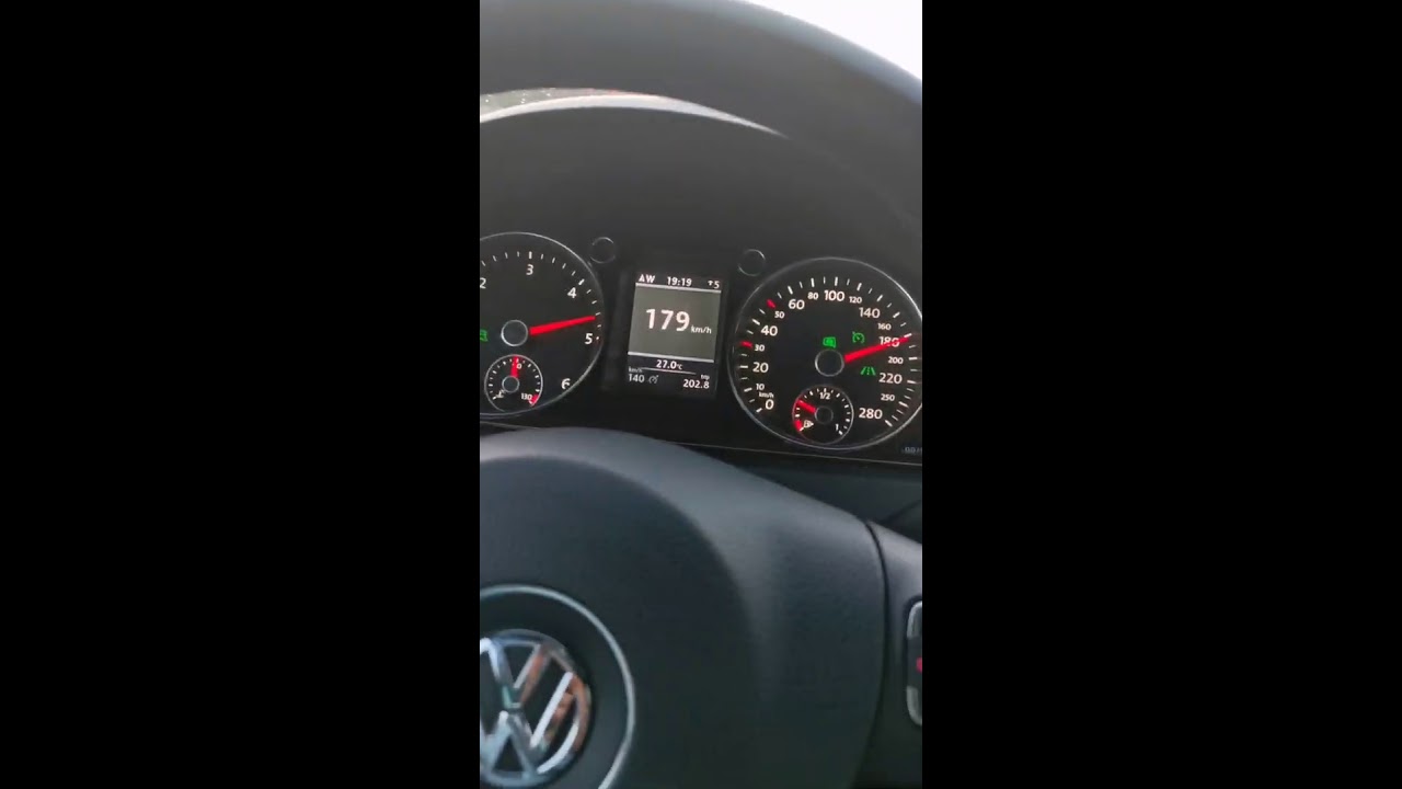 VW Passat CC 2012 (2.0 tdi 170 cp manual)  Accelerație 150-190km/h (4 th gear)