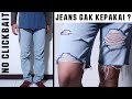 Bikin Celana Robek-Robek Dari Celana Bekas!!! (DIY Ripped Jeans)