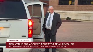 Trial of retired Prince George County educator accused of child sexual abuse moved to Suffolk