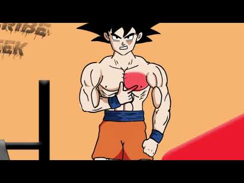 DBZ Chest Day with Goku #shorts