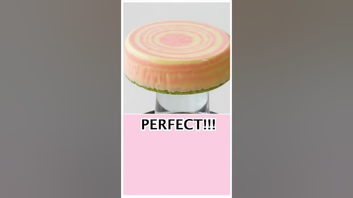Satisfying Cheesecake Unmoulding STRIPED CHEESECAKE