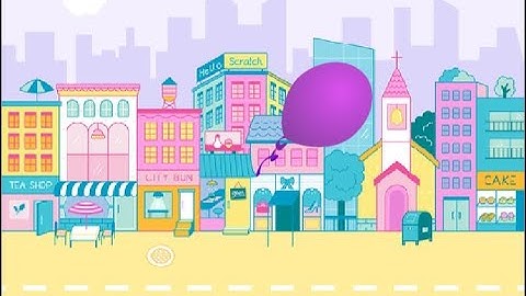 Animate a balloon in Scratch| Coding in Scratch