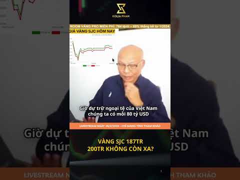 VÀNG SJC 187TR - 200TR KHÔNG CÒN XA? #trump #dautu #fypシ