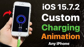 iOS 15.7.2 - Set Custom Charging Animation on any iPhone