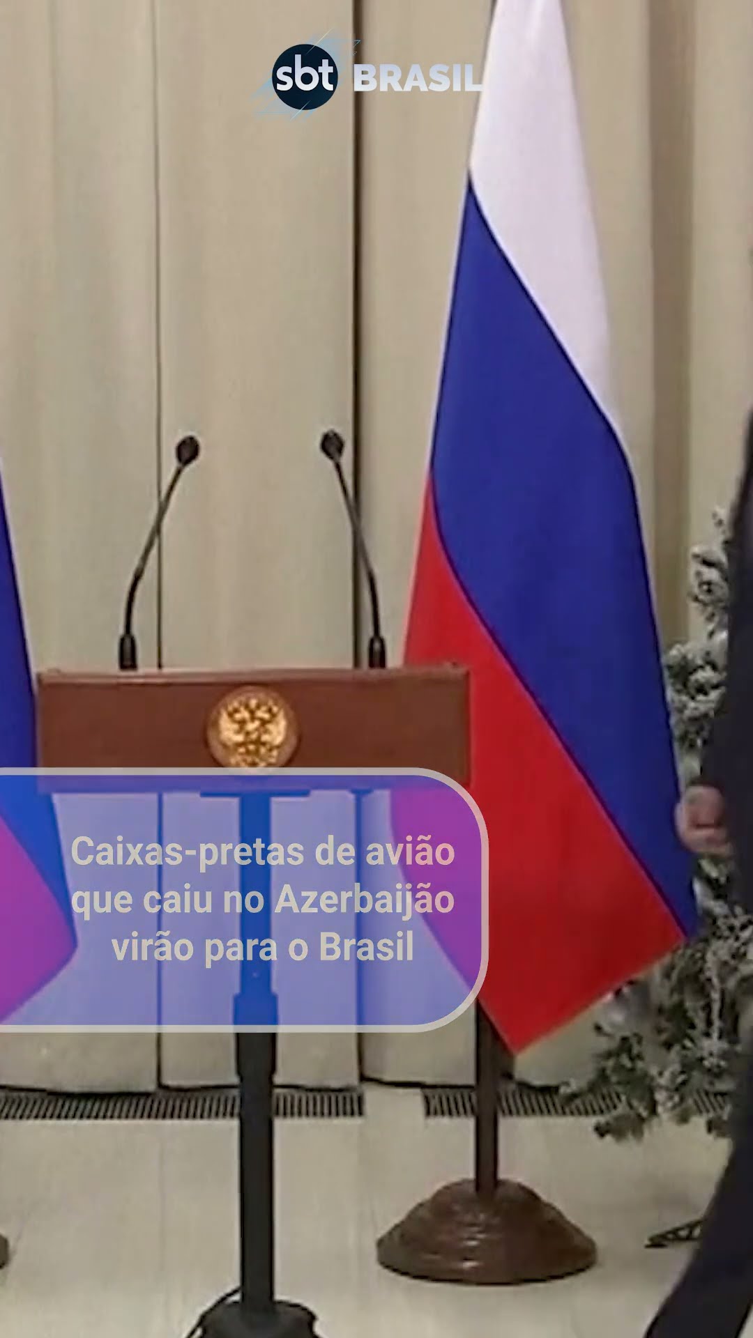 Brasil deve analisar caixas-pretas de avião Embraer que caiu no Cazaquistão | SBT Brasil (30/12/24)