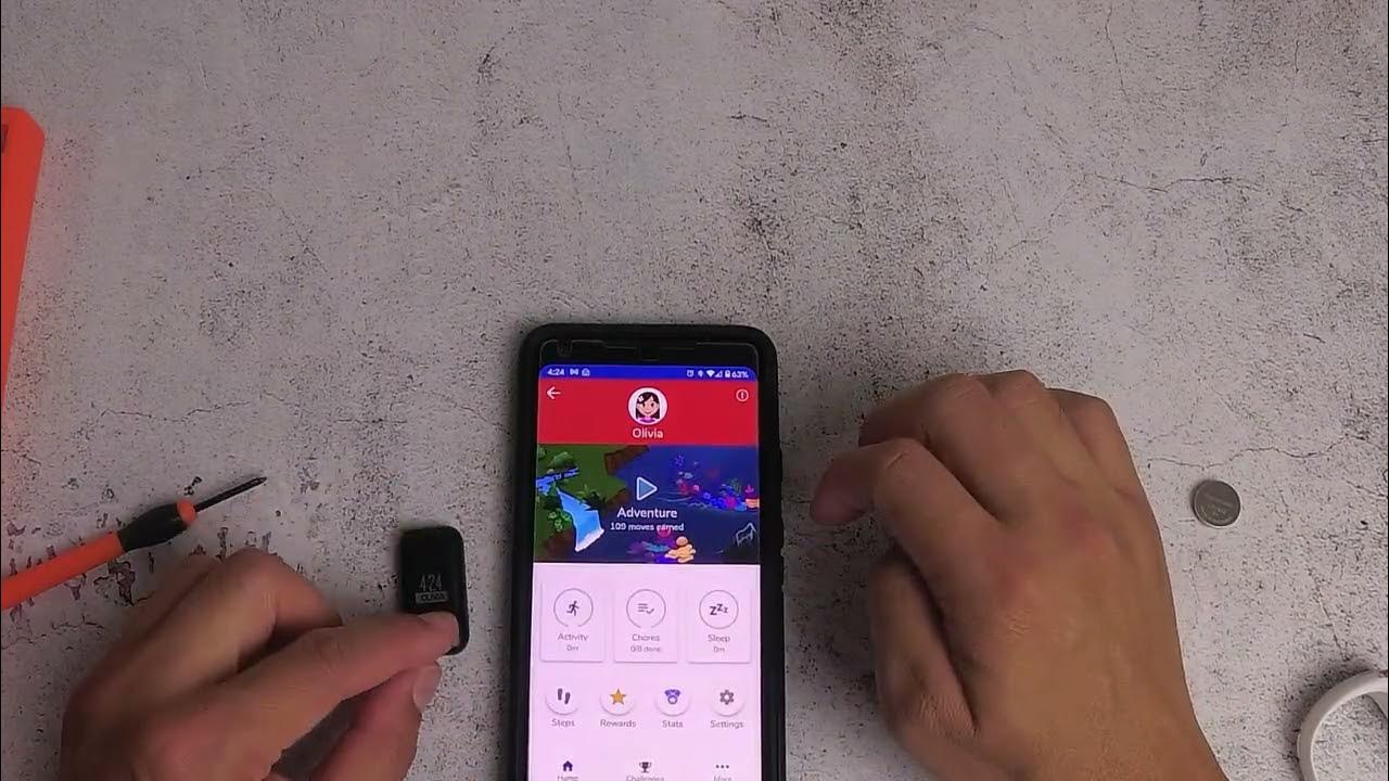 HOW TO REPLACE THE BATTERY IN THE GARMIN VIVOFIT JUNIOR AND PAIR YouTube