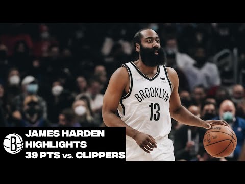 James Harden Highlights | 39 Points vs. Los Angeles Clippers