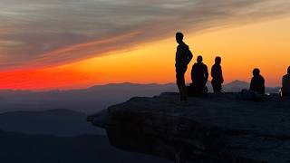 Day 2 Appalachian Trail Section Hike, Northern Virginia, McAfee Knob Sunrise!