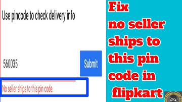 Fix no seller ships to this pin code in flipkart | Pincode problem | no Seller Ships to This pincode