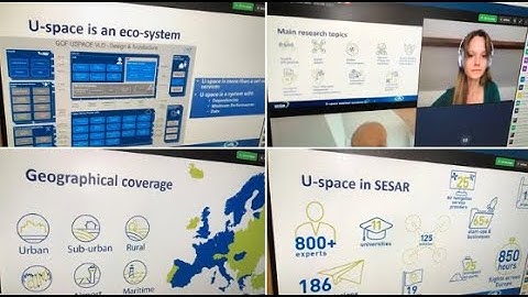 SESAR U-space webinar : Taking up the U-space challenge
