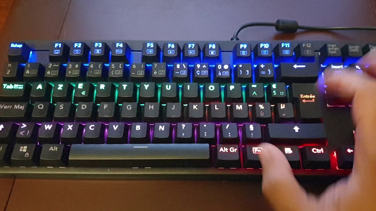 TEST] CLAVIER AUKEY KM-G12 RVB RED SWITCH - Le blog Gaming de Starsystemf