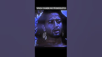 When Hacker Meets Developer ☠️#krishna #mahabharat #jayshreekrishna