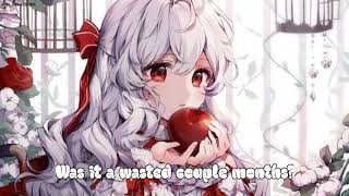 Rubberband [by Tate McRae] - Nightcore 🎶 (with lyrics)