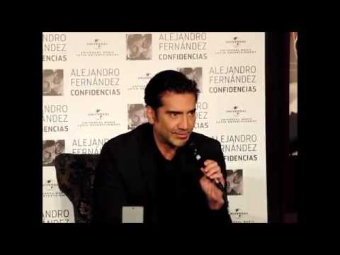 Alejandro Fernández acaba de confesarse de todo ¡Miren lo que dijo!