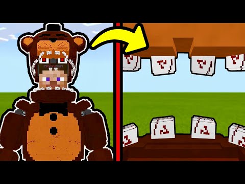 Я ЗАЛЕЗ В ФРЕДДИ В МАЙНКРАФТ фнаф майнкрафт fnaf minecraft