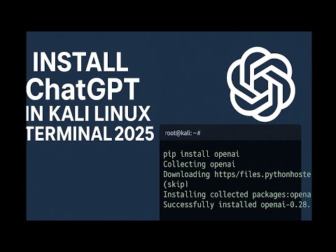 How to Use ChatGPT in Terminal Kali Linux 2025.2| TGPT Tool 2025 Full Tutorial Step by step in Kali.