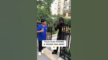 Thumbnail of Travis Scott PUSHES A Young Fan AWAY #shorts
