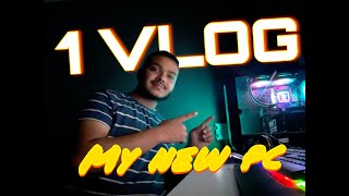 My First Vlog New pc build for video Editing or VFX