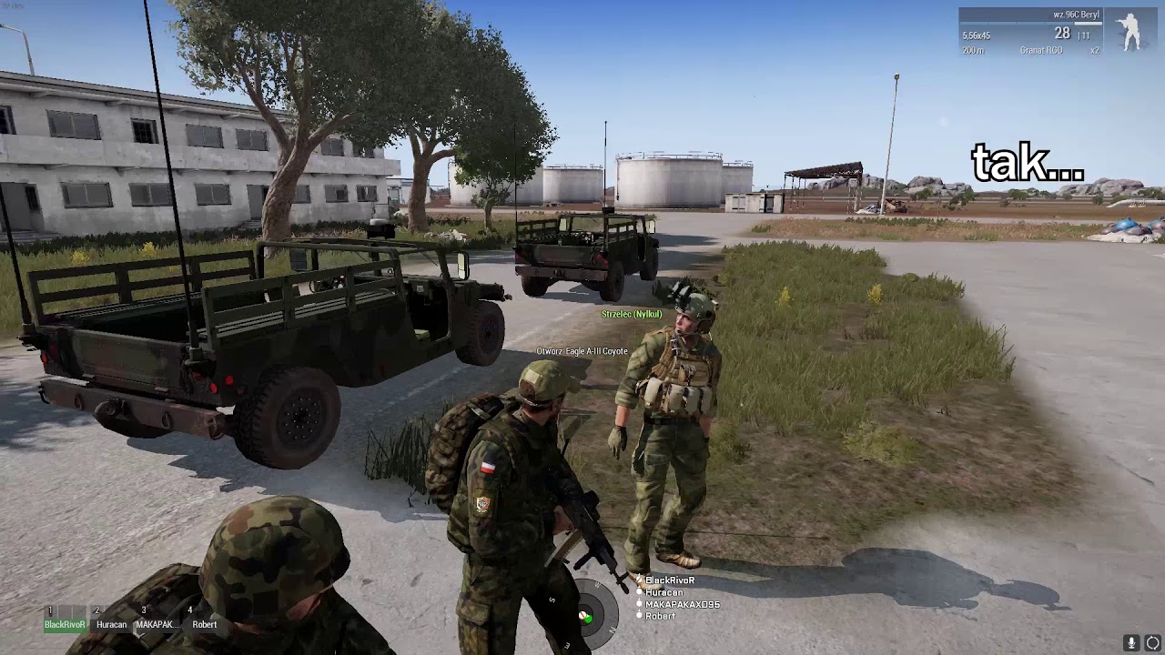 Arma3 Funny moments Klan Black Wolf's